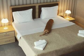 Фото номера Люкс с видом на город Отель SECRET HOTEL BAKU г. Баку 3