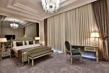 Фото номера Стандартный двухместный номер с 1 кроватью Отель Sapphire Zagulba г. Баку 8
