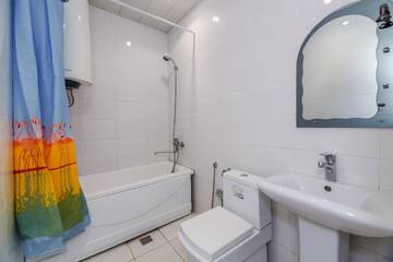 Фото номера Апартаменты с 2 спальнями Апартаменты Three Rooms Apartment on Nizami Street г. Баку 11