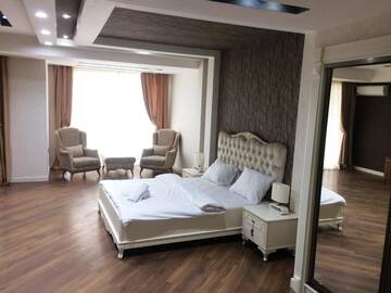 Фото номера Апартаменты с 2 спальнями Апартаменты Deluxe Apartment Azure г. Баку 8