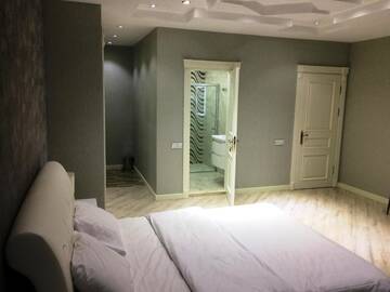 Фото номера Апартаменты с 2 спальнями Апартаменты Deluxe Apartment Azure г. Баку 78