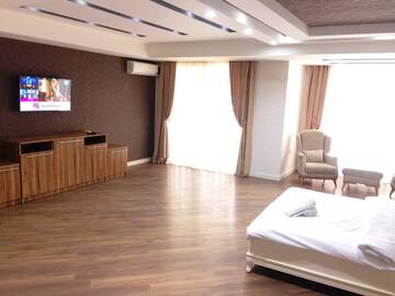 Фото номера Апартаменты с 2 спальнями Апартаменты Deluxe Apartment Azure г. Баку 46