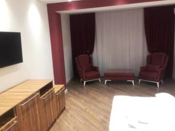 Фото номера Апартаменты с 2 спальнями Апартаменты Deluxe Apartment Azure г. Баку 58