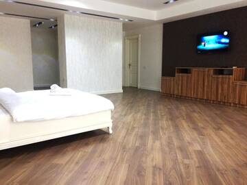 Фото номера Апартаменты с 2 спальнями Апартаменты Deluxe Apartment Azure г. Баку 92