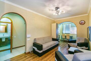 Фото номера Апартаменты с 2 спальнями Апартаменты Luxury Central in Nizami Street г. Баку 75