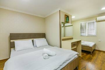Фото номера Апартаменты с 2 спальнями Апартаменты Luxury Central in Nizami Street г. Баку 16