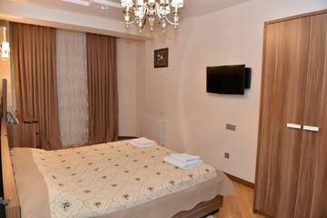 Фото номера Апартаменты с 2 спальнями Апартаменты House Impulse Xazar г. Баку 8