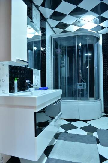 Фото номера Апартаменты с 2 спальнями Апартаменты House Impulse Xazar г. Баку 14