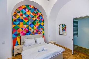 Фото номера Апартаменты с 2 спальнями Апартаменты Three Rooms Merkez г. Баку 31