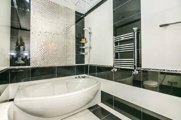 Фото номера Улучшенные апартаменты с сауной Апартаменты Apartment On MADO г. Баку 44
