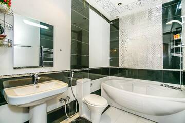 Фото номера Улучшенные апартаменты с сауной Апартаменты Apartment On MADO г. Баку 59