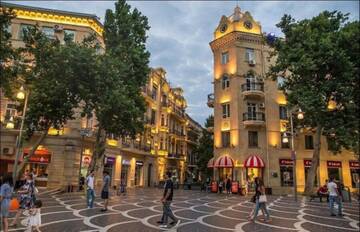 Фото номера Апартаменты с 2 спальнями Апартаменты Nizami Street Apartment г. Баку 53