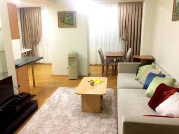 Фото номера Апартаменты с 2 спальнями Апартаменты Nizami Street Apartment г. Баку 26