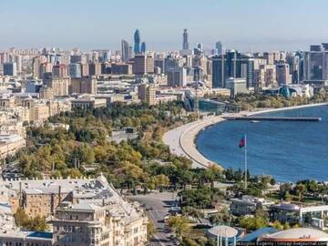 Фото номера Апартаменты с 2 спальнями Апартаменты AKHUNDOV GARDEN Apatment 2 Bedrooms г. Баку 23