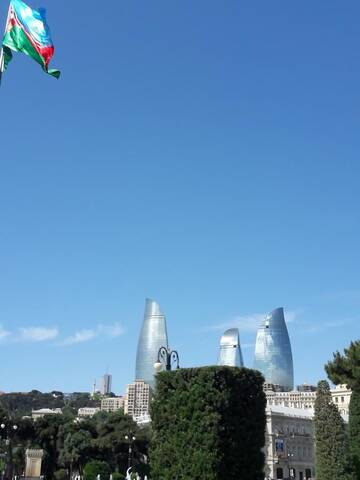 Фото номера Апартаменты с 2 спальнями Апартаменты AKHUNDOV GARDEN Apatment 2 Bedrooms г. Баку 10