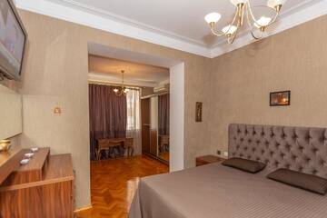 Фото номера Апартаменты Делюкс Апартаменты Azneft Square Flame Towers View Apartment г. Баку 11