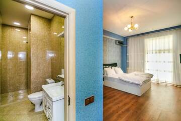 Фото номера Апартаменты с видом на море Апартаменты Lux VIP Tarqovi Center г. Баку 58