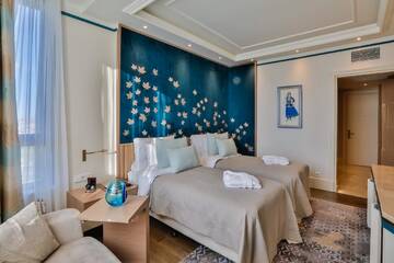 Фото номера Стандартный двухместный номер с 2 отдельными кроватями Отель Dreamland Golf Hotel Baku г. Баку 4