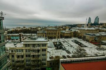 Фото номера Апартаменты с 2 спальнями Апартаменты Lux Family Apartment in City Center г. Баку 35