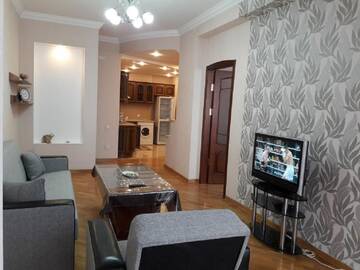 Фото номера Апартаменты с 1 спальней Апартаменты BAKU EXCELENT APARTMANT г. Баку 32