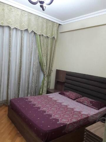 Фото номера Апартаменты с 3 спальнями Апартаменты Baku white city big apartmant г. Баку 17