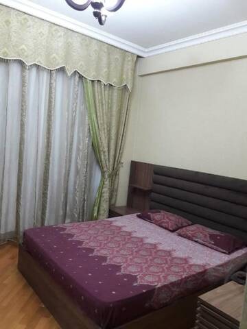 Фото номера Апартаменты с 3 спальнями Апартаменты Baku white city big apartmant г. Баку 36