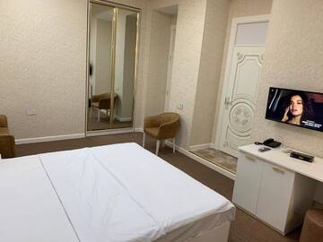 Фото номера Номер Делюкс с кроватью размера «king-size» Отель Sahil Park Hotel г. Баку 16