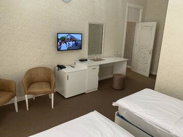 Фото номера Стандартный двухместный номер с 2 отдельными кроватями Отель Sahil Park Hotel г. Баку 3