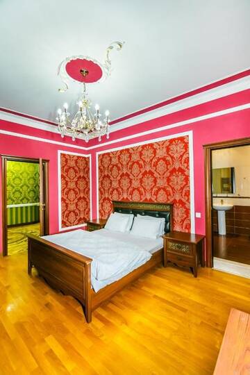 Фото номера Апартаменты с балконом Апартаменты VIP Apartment On Nizami 63 г. Баку 26