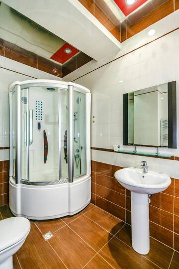 Фото номера Апартаменты с балконом Апартаменты VIP Apartment On Nizami 63 г. Баку 32