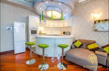 Фото номера Апартаменты с балконом Апартаменты Deluxe Apartment on Tarqovu centr г. Баку 102