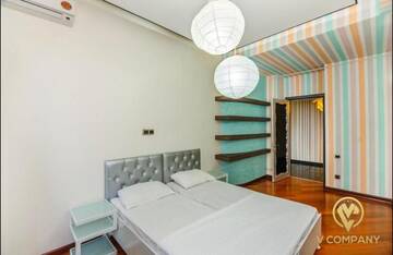 Фото номера Апартаменты с балконом Апартаменты Deluxe Apartment on Tarqovu centr г. Баку 104