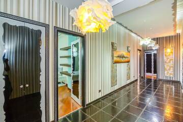 Фото номера Апартаменты с балконом Апартаменты Deluxe Apartment on Tarqovu centr г. Баку 14