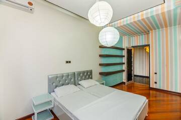 Фото номера Апартаменты с балконом Апартаменты Deluxe Apartment on Tarqovu centr г. Баку 21