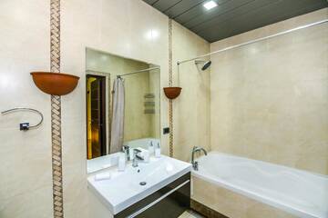 Фото номера Апартаменты с балконом Апартаменты Luxary Apartment On Nizami 81 г. Баку 72