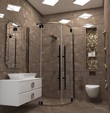 Фото номера Улучшенные апартаменты Апартаменты Apartment On William Shakespeare г. Баку 13