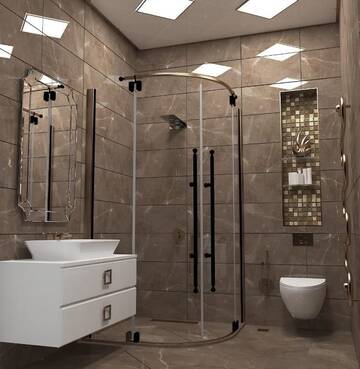Фото номера Улучшенные апартаменты Апартаменты Apartment On William Shakespeare г. Баку 23
