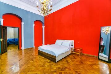 Фото номера Апартаменты с балконом Апартаменты VIP Blue Apartment Nizami 85 г. Баку 20