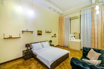 Фото номера Апартаменты с балконом Апартаменты Vip Pakdad Lux Apartment г. Баку 15