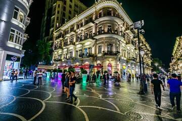 Фото номера Апартаменты с балконом Апартаменты Chapman Taylor in Baku г. Баку 55