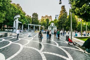 Фото номера Улучшенные апартаменты Апартаменты Luxary VIP McDonalds г. Баку 46