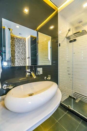 Фото номера Апартаменты с 3 спальнями Апартаменты Sahil plaza modern г. Баку 70