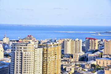 Фото номера Апартаменты с видом на море Апартаменты Supreme Panoramic Apartment г. Баку 11