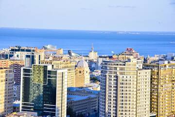 Фото номера Апартаменты с видом на море Апартаменты Supreme Panoramic Apartment г. Баку 12