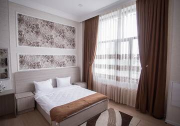 Фото номера Двухместный номер Делюкс с 1 кроватью Хостелы Alfa Hotel &amp; Hostel г. Баку 6