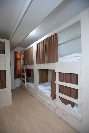 Фото номера Кровать в общем 6-местном номере для женщин Хостелы Alfa Hotel &amp; Hostel г. Баку 3