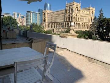 Фото номера Апартаменты с 1 спальней Апартаменты Boulevard Sea-View Apartment г. Баку 48