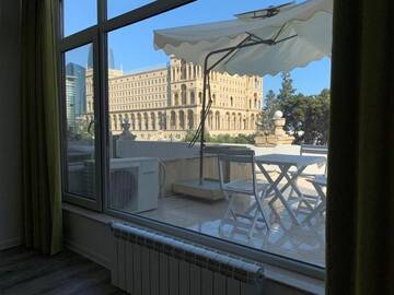 Фото номера Апартаменты с 1 спальней Апартаменты Boulevard Sea-View Apartment г. Баку 12