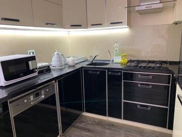 Фото номера Апартаменты с 1 спальней Апартаменты Boulevard Sea-View Apartment г. Баку 7