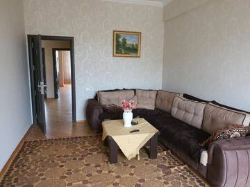 Фото номера Апартаменты с 1 спальней Апартаменты Zarifa Apartment г. Баку 15